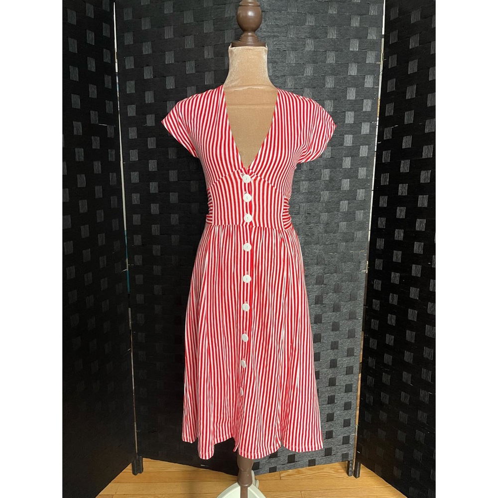 Zara striped dress